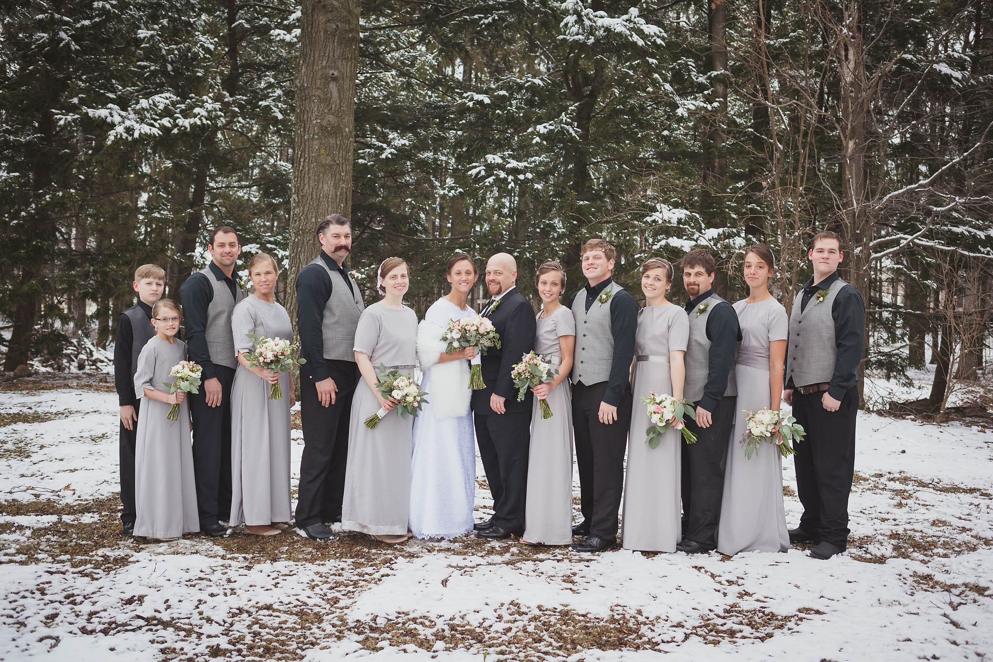 Chad and Loretta Wedding Day | Photography in Kidron Ohio | Tiffany Reiff Designs