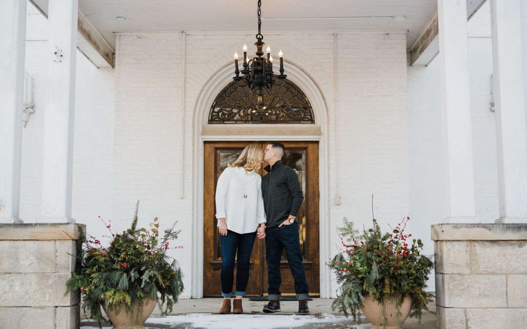 Alex and Hannahs Downtown Wooster Engagement Session | Wooster Ohio Wedding and Engagement Photographer | Tiffany Reiff Designs and Photography