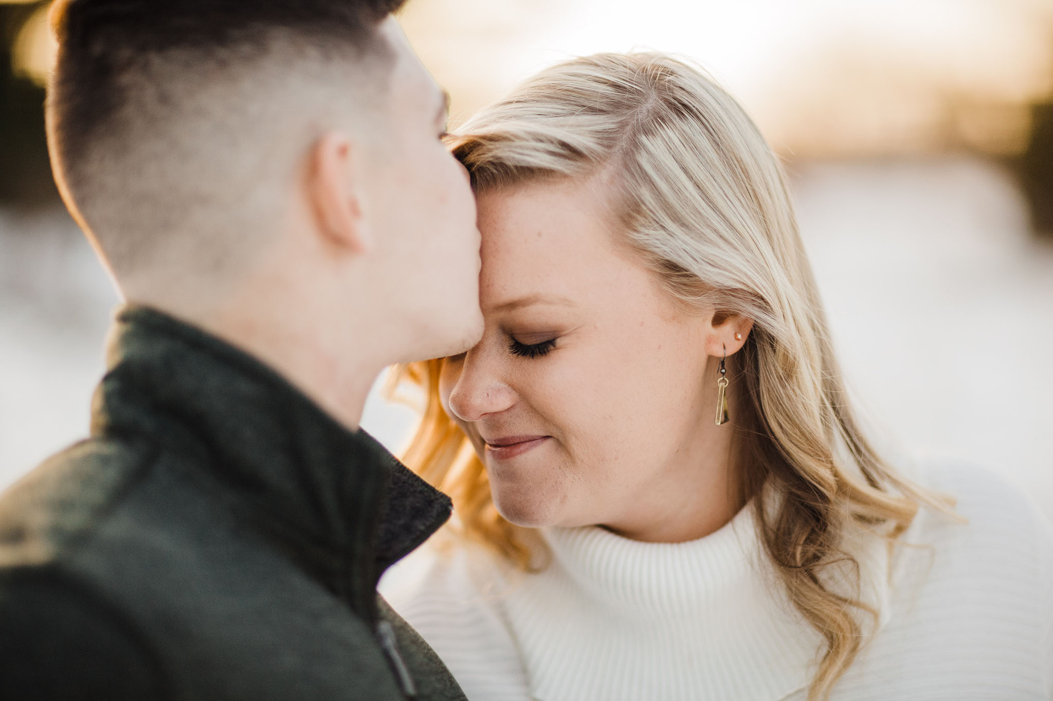 Alex and Hannahs Downtown Wooster Engagement Session | Wooster Ohio Wedding and Engagement Photographer | Tiffany Reiff Designs and Photography