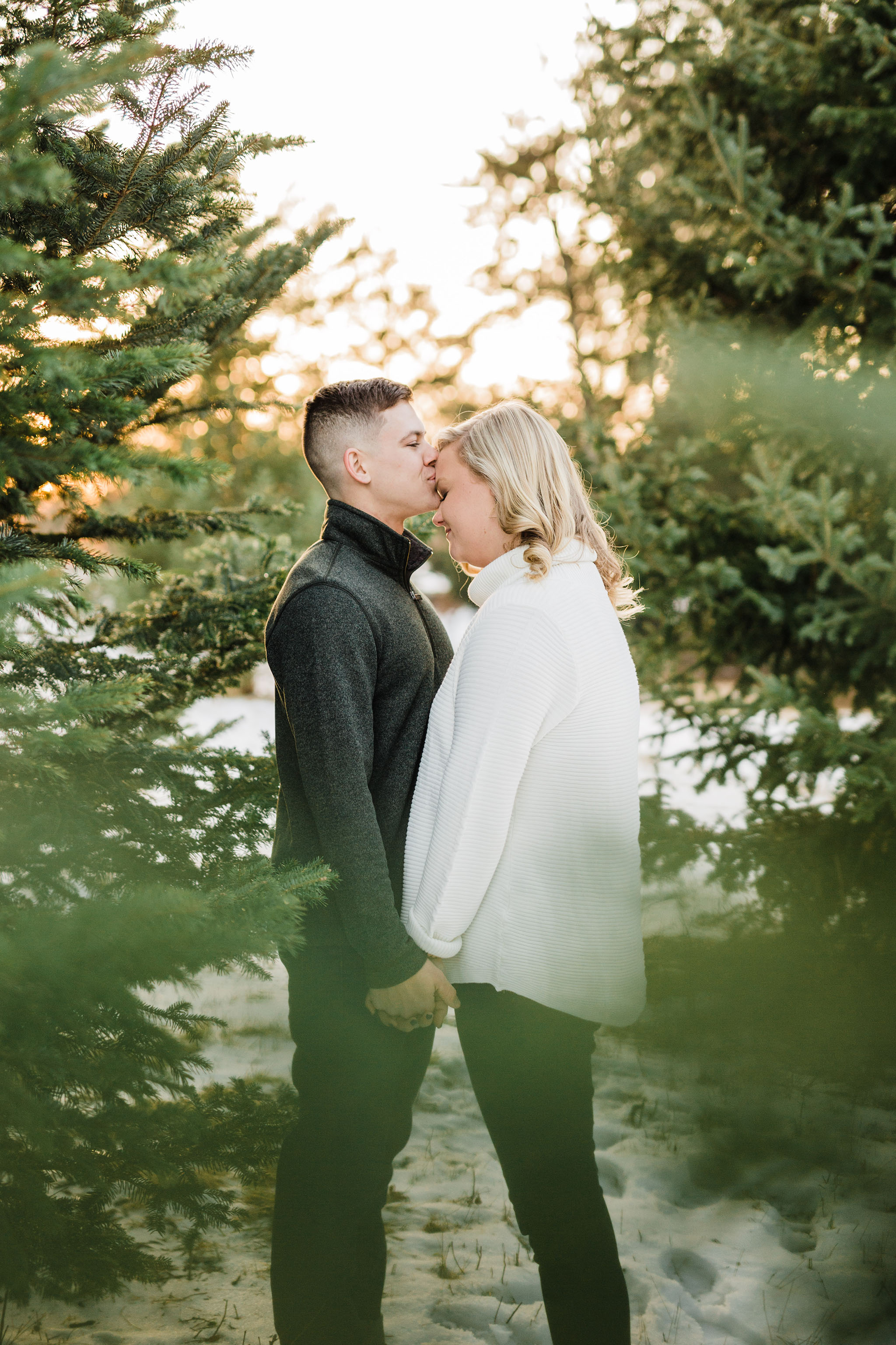 Alex and Hannahs Downtown Wooster Engagement Session | Wooster Ohio Wedding and Engagement Photographer | Tiffany Reiff Designs and Photography