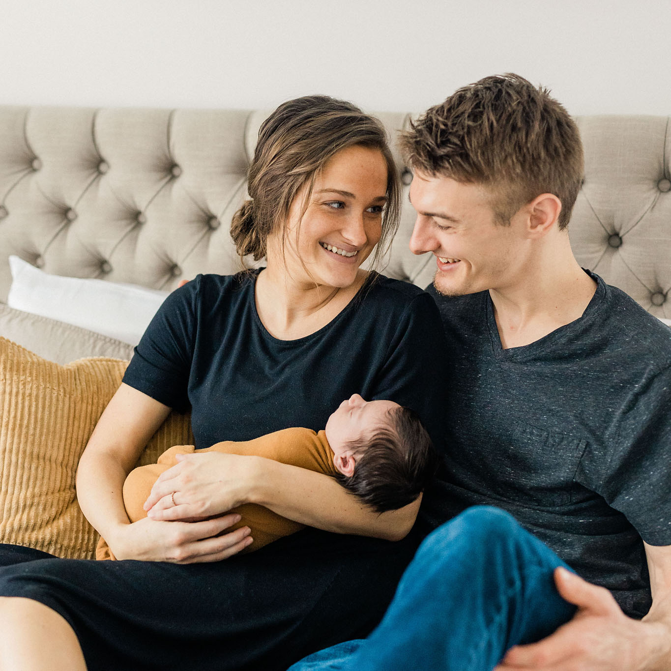 Lifestyle Newborn Sessions with Tiffany Reiff Photography in Northeast Ohio